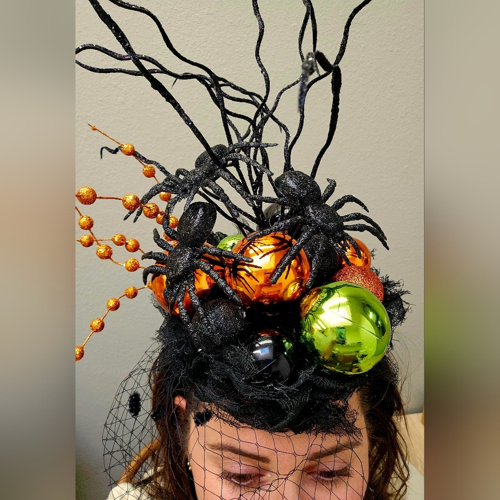 Halloween Costume Headpiece| one of a kind & handmade 🎃 - Picture 6 of 7